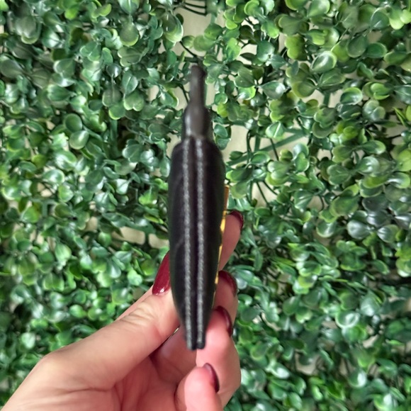 Saint Laurent Black Card Holder with Gold Logo - Picture 5 of 8